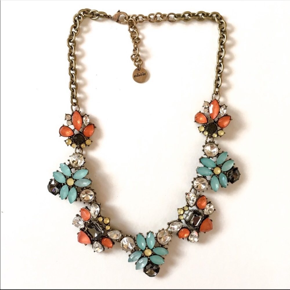 Stella & Dot Necklace with Different color Stones